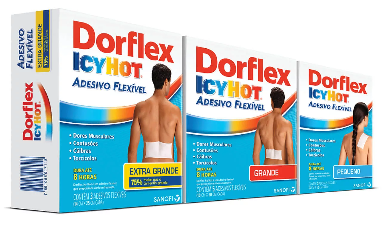 sanofi-mdesign-dorflex-icyhot-adesivo M Design de Embalagens de Medicamento Sanofi Dorflex IcyHot