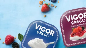 M Design de Embalagens de Alimentos Vigor Iogurtes e Requeijão